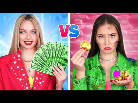 Видео: Хорошая VS Плохая Сестра || Битва Милых и Дерзких в Колледже