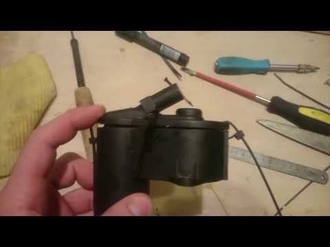 Видео: Ремонт моторчика ручника Passat B6, ручник Пассат Б6, как и чем склеить сервопривод ручника Passat