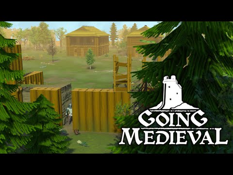 Видео: Начало великой стройки #5 (s2) ≡ Going Medieval ≡