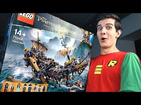 Видео: LEGO Пираты Карибского Моря - КОРАБЛЬ ПРИЗРАК - Набор На Обзор (71042)