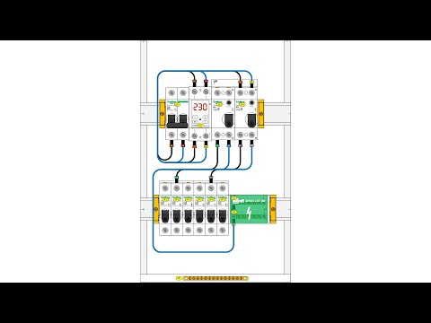 Видео: Визуализация электрощита в программе Microsoft Visio.