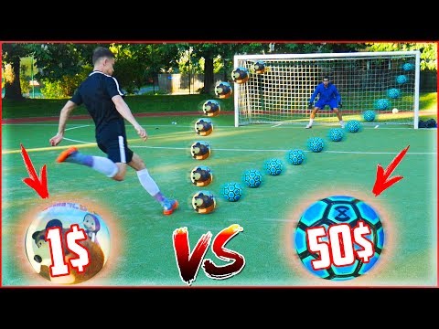 Видео: 1$ vs 50$ МЯЧ | ФУТБОЛЬНЫЙ ЧЕЛЛЕНДЖ
