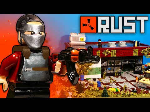Видео: СДЕЛАЛ ИГРУ RUST из LEGO - БИТВА за СУПЕРМАРКЕТ