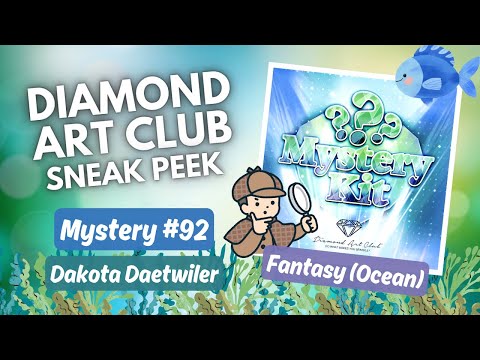 Видео: Спойлеры! Предварительный обзор DAC Mystery #92 — Фэнтези (Океан) от Дакоты Дэтвайлер. Распаковка