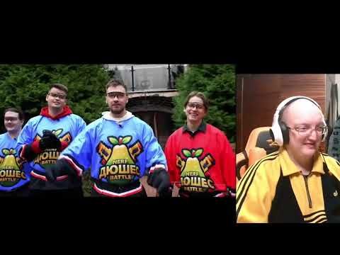 Видео: Реакция Пчелы на [ДЮШЕС] ЭКСТРЕМАЛЬНАЯ БИТВА на НЁРФАХ с МАМИКСОМ!