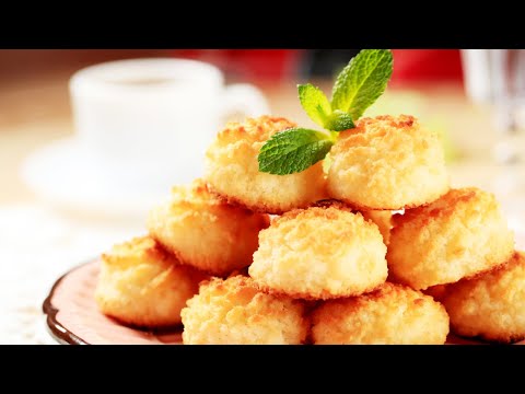 Видео: Кокосовое печенье 👌 за 20 минут Без глютена