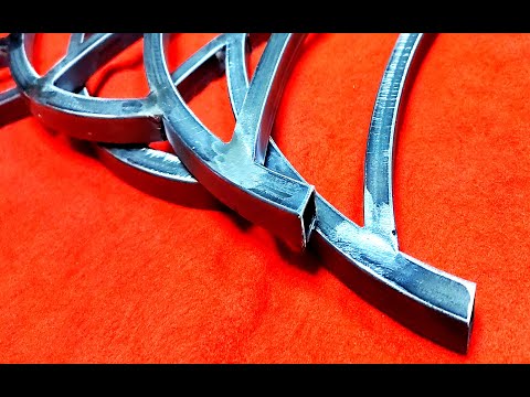 Видео: Шикарная ОБУВНИЦА из ПРОФИЛЬНОЙ ТРУБЫ! Холодная ковка! Без трубогиба.
