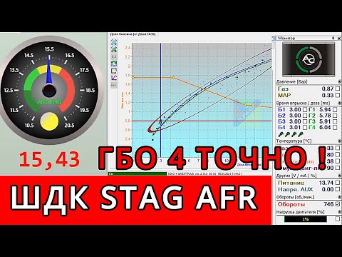 Видео: Нельзя ГБО 4 правильно  настроить на УДК. Обязательно по ШДК STAG AFR - широкополосный лямбда зонд