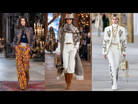 Видео: Ключевые образы и вдохновение для сезонных трендов Ralph Lauren осень/зима 2025/26