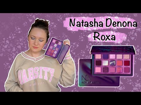 Видео: Natasha Denona Roxa. Пять макияжей, стойкость, вариации