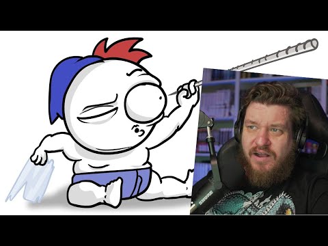 Видео: Как я пережил детство... (Анимация\Ремейк) | РЕАКЦИЯ НА ЗАКАТУНА