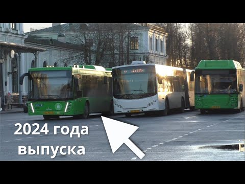 Видео: Новые МАЗ-216.047 и другие автобусы Пскова