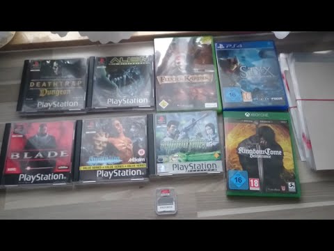 Видео: Закуп Игр #21: Kingdom Come Deliverance, Styx, Syphon Filter 2, Alien Resurrection, Blade для PS1
