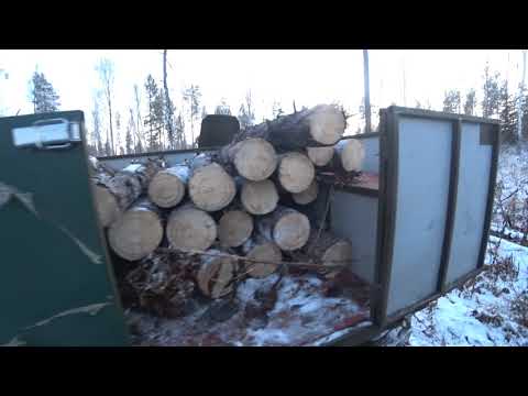 Видео: МАЛ ДА УДАЛ!!! Деревенские будни . ЗАГОТОВКА ДРОВ НА КАРАКАТЕ.
