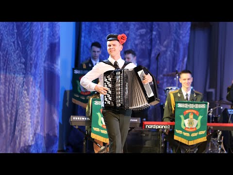 Видео: РАССЫПУХА В. Гридина | Михаил ВОЛЧКОВ и Ансамбль пограничной службы Республики Беларусь