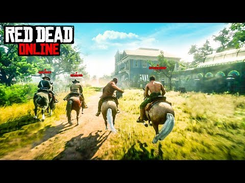 Видео: ГОНКИ НА ЛОШАДЯХ В RED DEAD ONLINE PS4! (RED DEAD REDEMPTION 2 ONLINE)