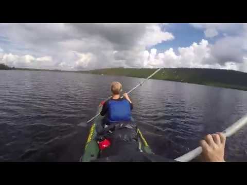 Видео: Водный поход #6. Радиалка. Ливень. Покемон-спальник.