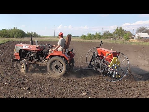 Видео: Посев СУДАНКИ на Сено Конной Зерновой СЕЯЛКОЙ и Трактором SHIFENG !