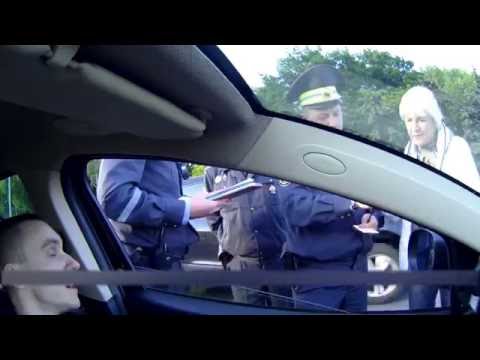 Видео: ГАИ Минск. Чужая скорость, Визир, задержание. 12.06
