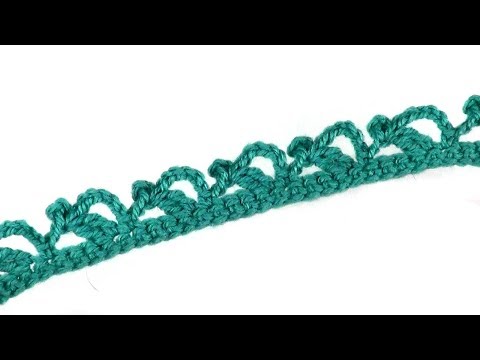 Видео: Несложная ажурная кайма