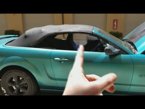 Видео: КАК ПОЧИНИТЬ ВЕРХ КАБРИОЛЕТА FORD MUSTANG, КОТОРЫЙ НЕ ОПУСКАЕТСЯ ИЛИ ПОДНИМАЕТСЯ
