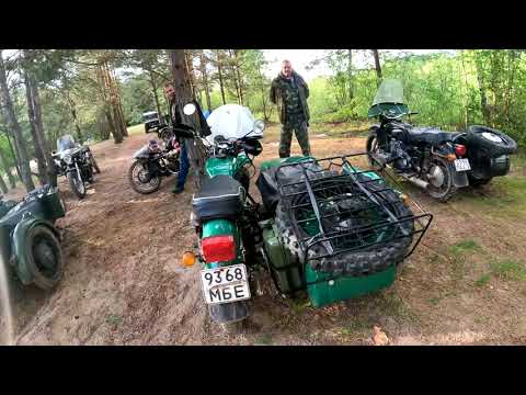 Видео: Едем на слёт оппозитов! Днепры, Уралы, К-750, М72 и УАЗы!