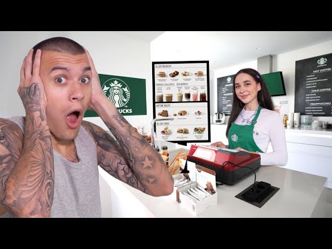 Видео: СДЕЛАЛА СОБСТВЕННЫЙ СТАРБАКС В ДОМЕ ХО ТЕАМ **ребята в шоке**