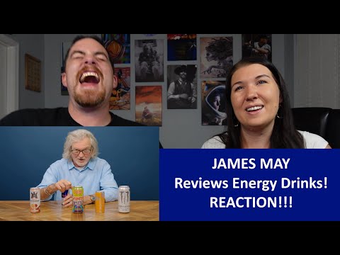 Видео: Реакция американцев. ДЖЕЙМС МЭЙ оценивает энергетические напитки РЕАКЦИЯ!