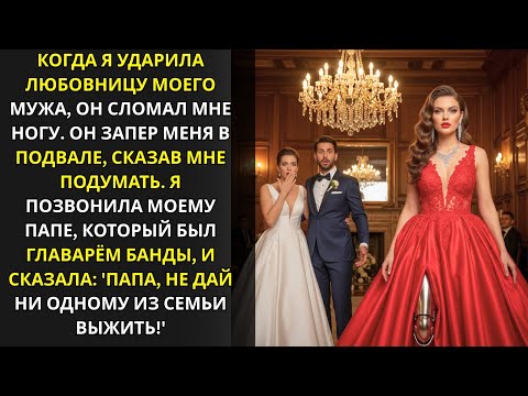 Видео: Муж сломал мне ногу за пощёчину его любовнице — я сказала отцу: «Не оставляй никого в живых.»