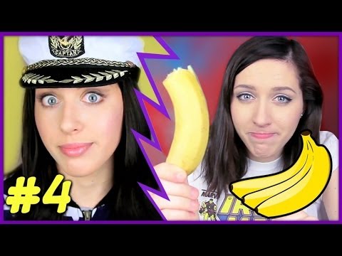 Видео: Вызов Принят: Девушка и БАНАН!!! НАРИСУЙ СЕБЯ #4