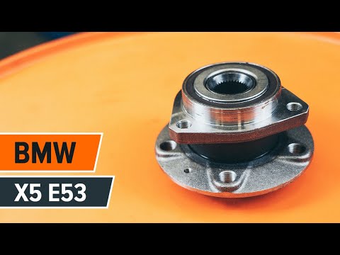 Видео: Как да сменим заден лагер на главина на BMW X5 E53 [Инструкция]