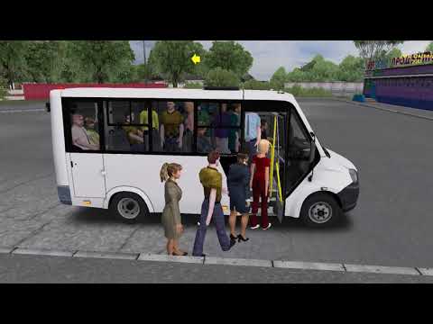 Видео: Чистогорская область, ГАЗЕЛЬ НЕКСТ СИТИЛАЙН на 98 маршруте. Omsi 2.