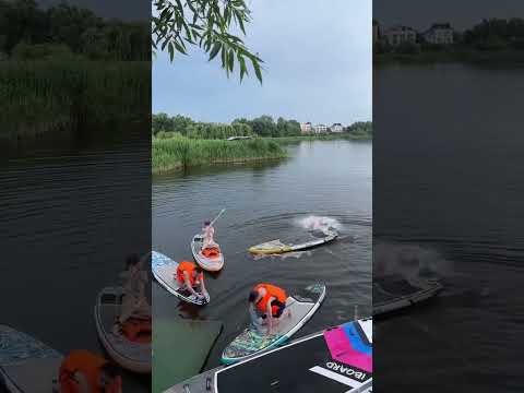 Видео: Одним теплым летним днем❤️#сапсерфинг