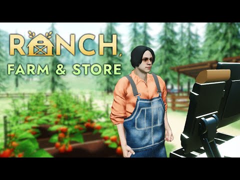 Видео: Официальное открытие | Ranch Farm and Store Simulator # 1