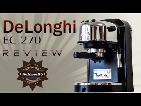 Видео: ОБЗОР / REVIEW кофеварки DeLonghi EC 270 + Expert