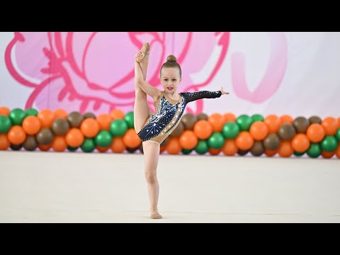 Видео: Ланькова Ева - 5 лет (2018г.) Художественная гимнастика / БП