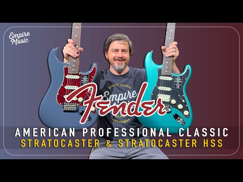 Видео: Fender American Professional Classic Stratocaster и Stratocaster HSS | EMPIRE MUSIC