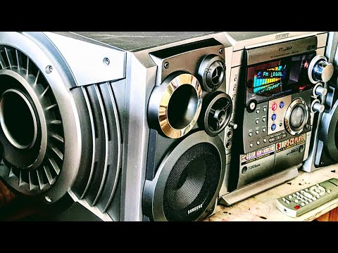 Видео: Муз центр Samsung MAX-ZS750 Test CD #1