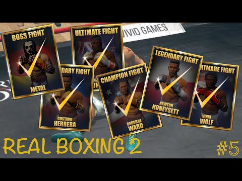 Видео: Real boxing 2  Бои с боссами и мой 💯 бой #5