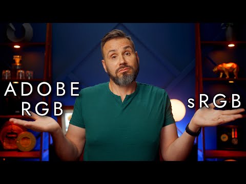 Видео: Adobe RGB против sRGB: Что нужно знать фотографам
