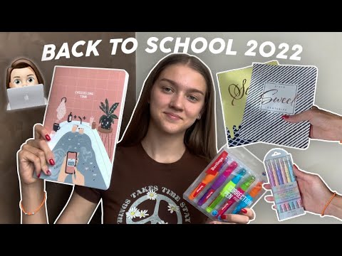 Видео: BACK TO SCHOOL 2022 / Покупаю канцелярию в университет / *бэк ту скул*