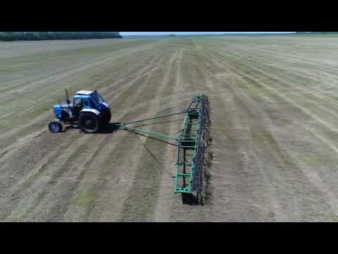 Видео: Грабли ГПГ - 14 испытание на Алтайской МИС  2018 г