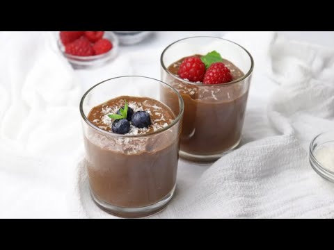 Видео: ШОКОЛАДОВ ПУДИНГ С АВОКАДО И БАНАН | Лесен веган шоколадов пудинг | Здравословен десерт с авокадо