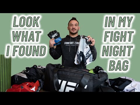 Видео: Что в моей сумке для боя? - UFC 281
