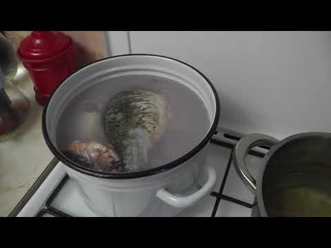 Видео: Уха из кобяйских карасей.