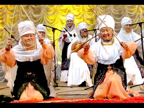 Видео: Өнерлі ақ әжелердің концерті! 05.04.2016