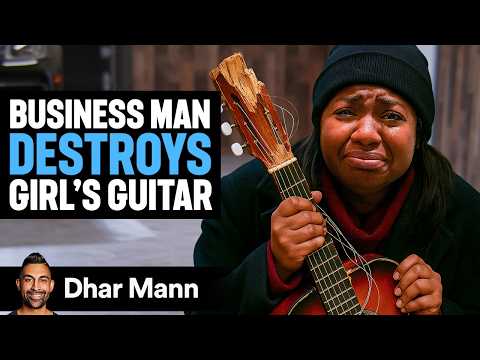 Видео: Бизнесмен вызывает полицию из-за бедной девочки, играющей на гитаре | Дхар Манн