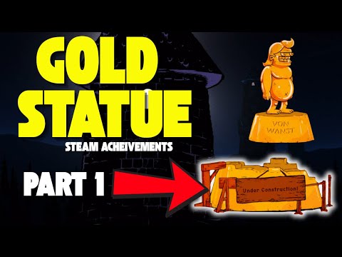 Видео: (Часть 1/3) Достижение Steam «Золотая статуя в процессе строительства». Lucky Tower Ultimate #luc...