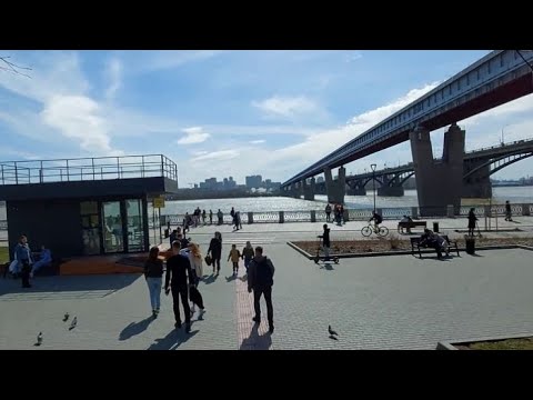 Видео: НОВОСИБИРСК 3 ЧАСТЬ НАБЕРЕЖНАЯ РЕЧНОГО ВОКЗАЛА