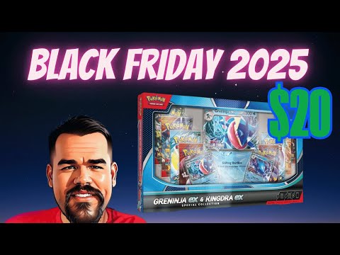 Видео: Карты покемонов «Черная пятница 2025»